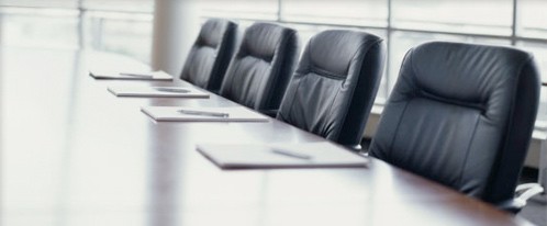Picture of a boardroom table